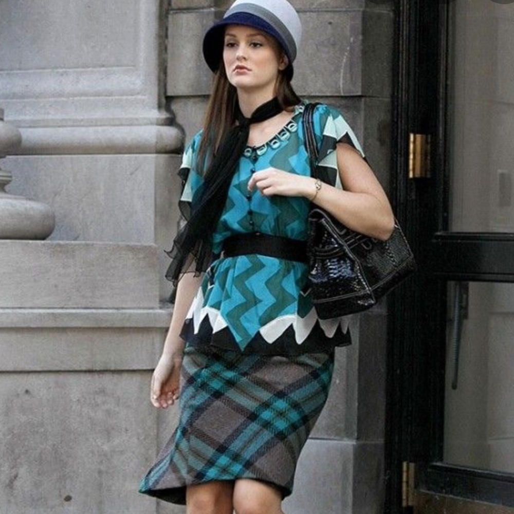 Anna Sui blouse Gossip Girl Blair Waldorf